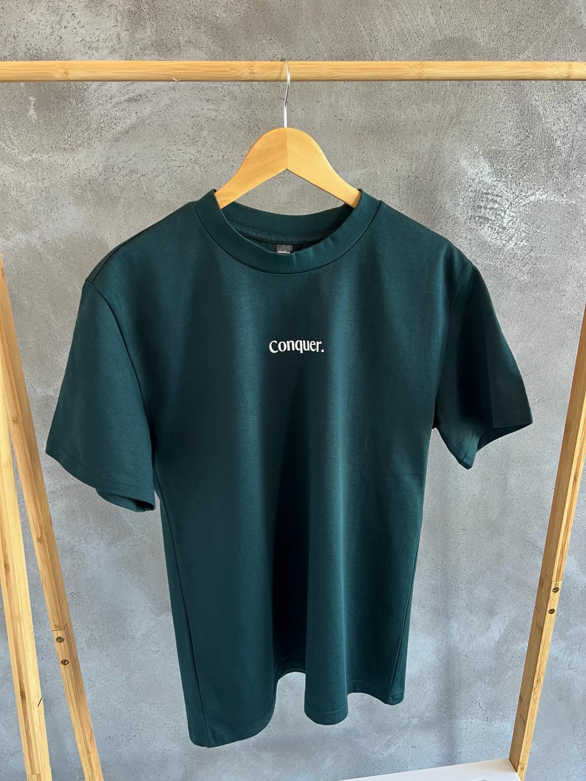 Conquer. Forrest Green Tee (Limited Edition)